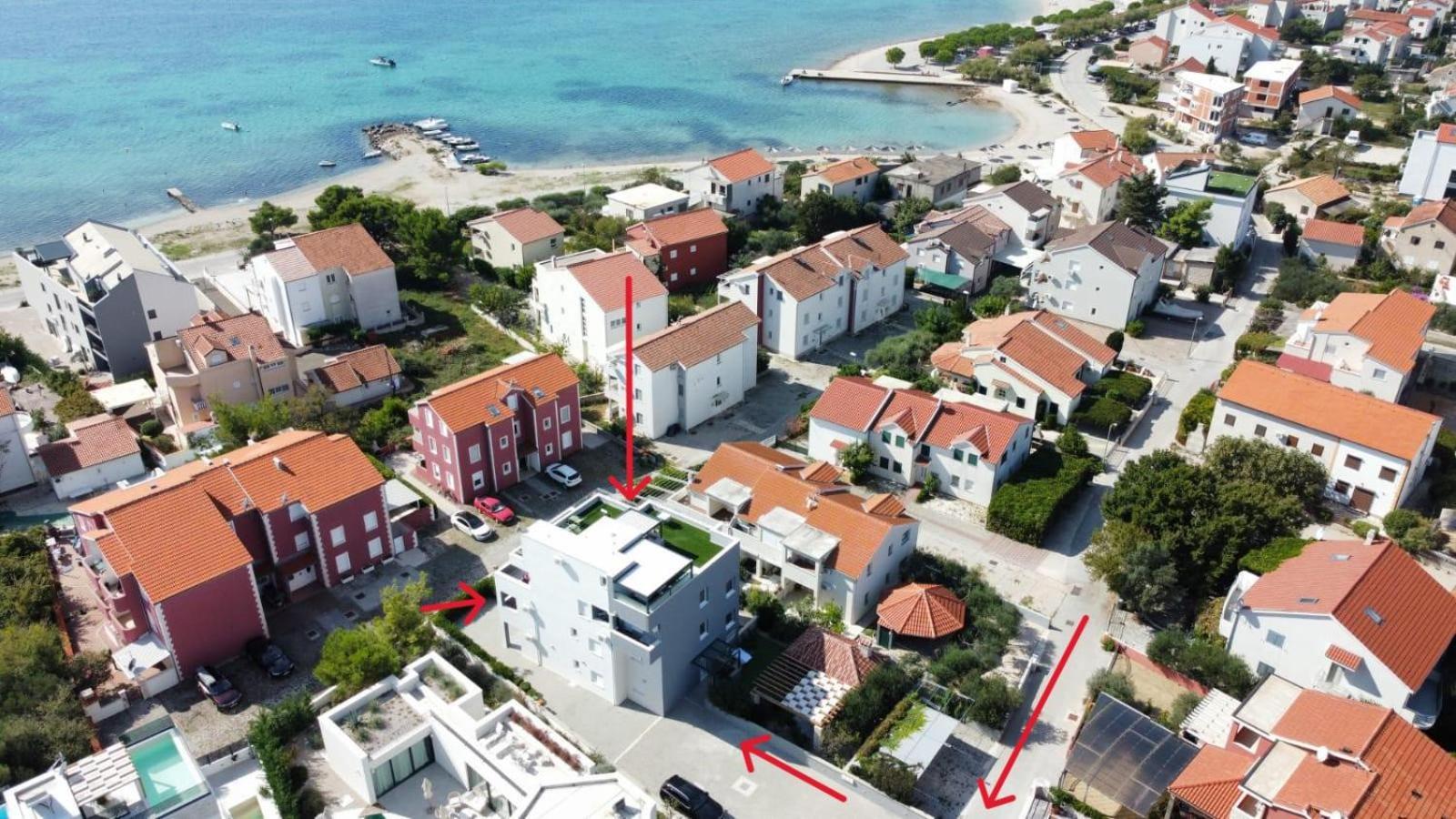 Apartman Benmi Vodice Esterno foto