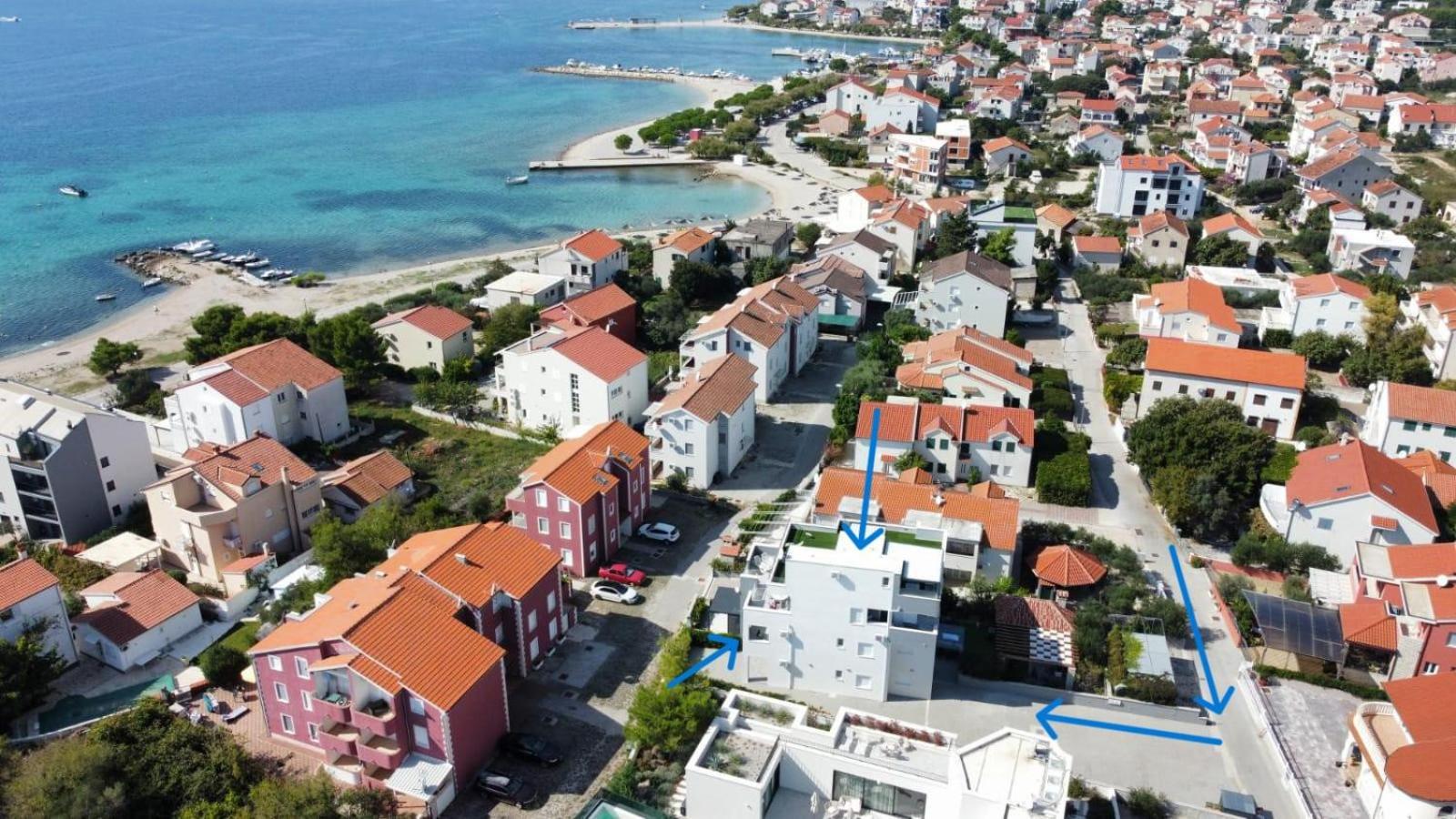 Apartman Benmi Vodice Esterno foto